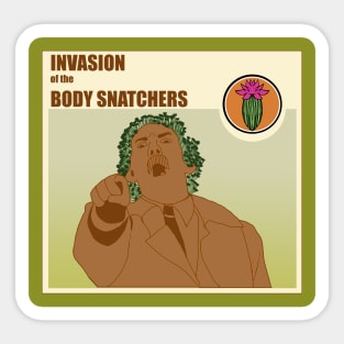 Invasion of the Body Snatchers - Chia Edition Sticker